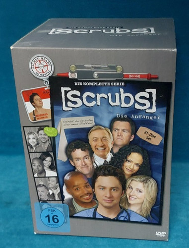 Dvd box scrubs - box:, die