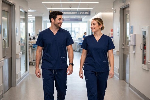 Adar unisex navy medical - adar,