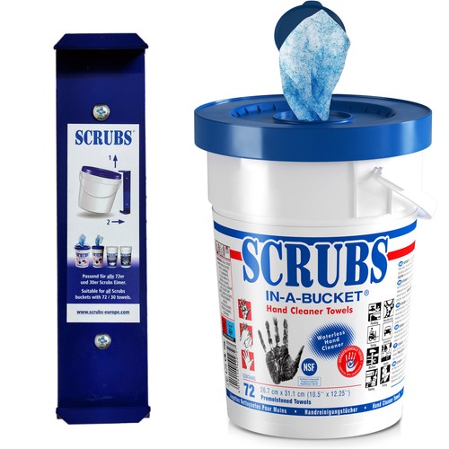 Scrubs a bucket - 72, in
