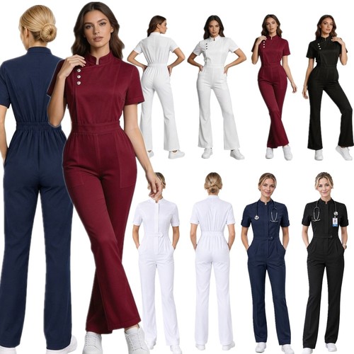 Damen scrubs jumpsuit - de,