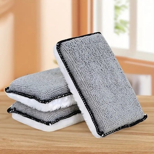 Scrub pad 3er set - 3er, -polished-