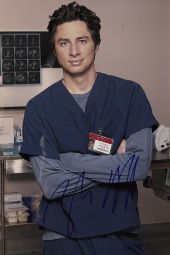 Zach braff signiert - zach,