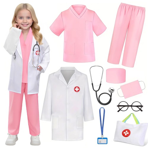 Arzt kostüm kinder teilig - kinder, 9-teilig